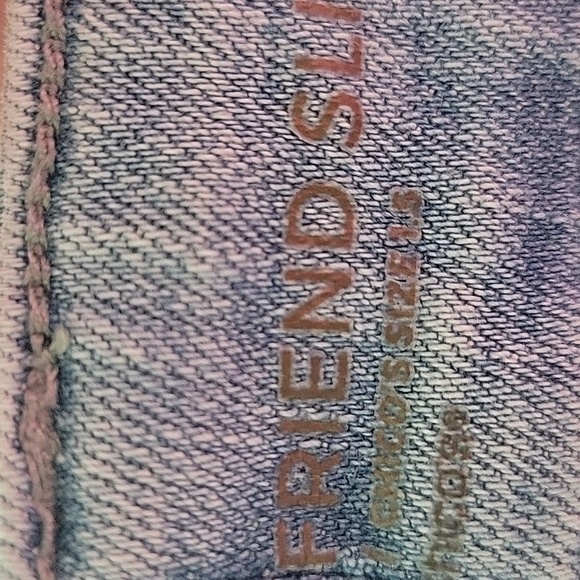 Chico's So Slimming Girlfriend Slim Leg Crop Jeans Size 10 - Picture 9 of 10